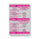 Paracetamol + Diclofenac Sodium Tablets (blister of 10 tablets)