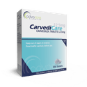 Carvedilol Tablets (box of 100 tablets)