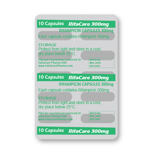 Rifampicin Capsules (blister of 10 capsules)