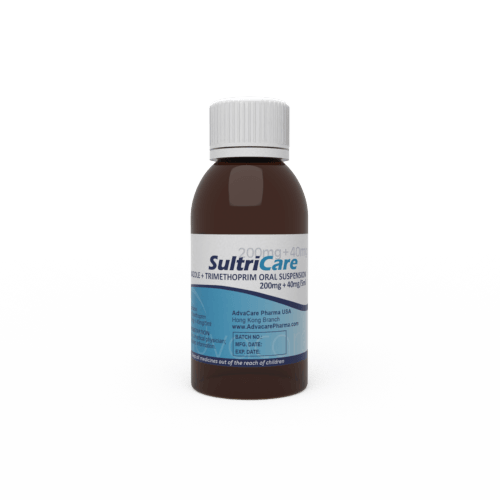 Sulfamethoxazole + Trimethoprim Oral Suspension (1 bottle)