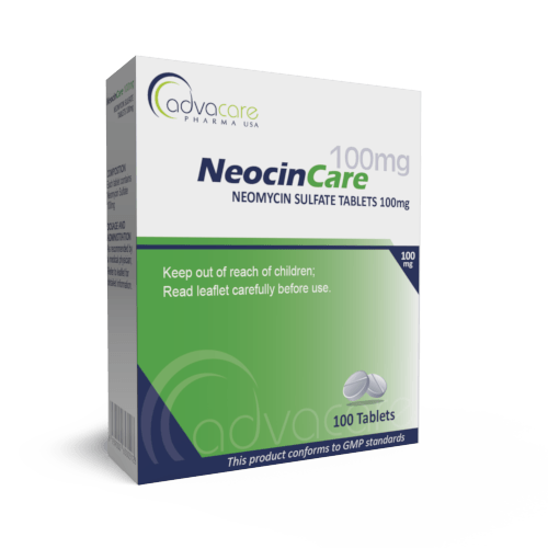 Neomycin Sulfate Tablets (box of 100 tablets)