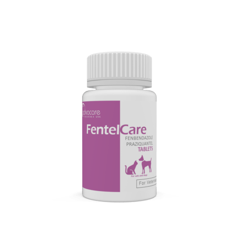 Fenbendazole + Praziquantel Tablets (bottle of 100 tablets)