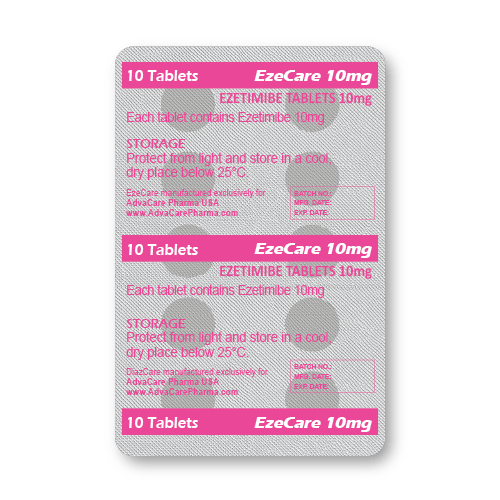 Ezetimibe Tablets (blister of 10 tablets)