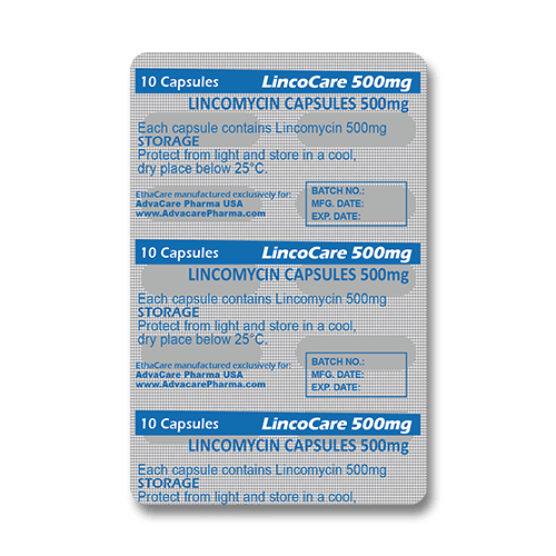 Lincomycin Capsules (blister of 10 capsules)