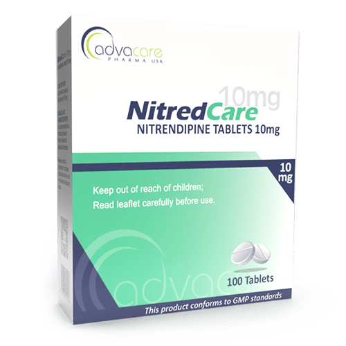 Nitrendipine Tablets (box of 100 tablets)