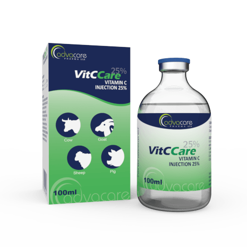 Inyección de Vitamina C (1 caja y 1 frasco)