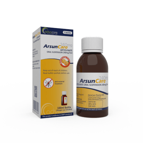 Artesunate Oral Suspension (1 box and 1 bottle)