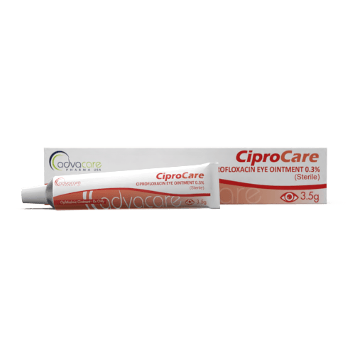 Pommade Ophtalmique de Ciprofloxacine (1 boîte et 1 tube)