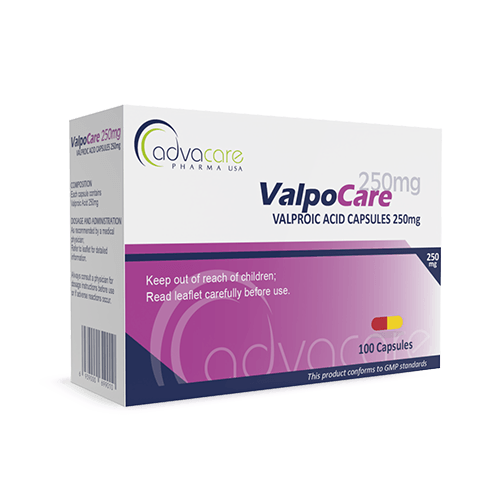 Valproic Acid Capsules (box of 100 capsules)