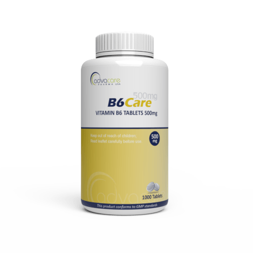 Comprimidos de Vitamina B6 (frasco de 1000 comprimidos)