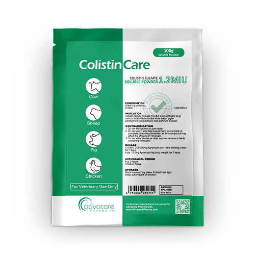 Poudre Soluble de Sulfate de Colistine (1 sac)