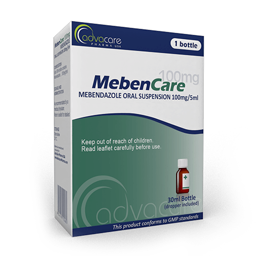 Mebendazole Oral Suspension (box of 1 bottle)