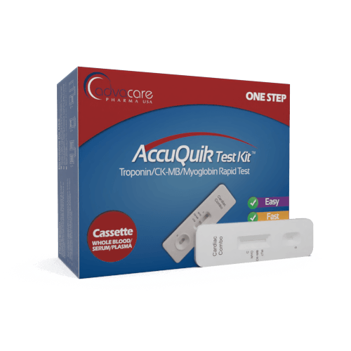 Troponin CK-MB Myoglobin Test Kits (boîte de 25 kits)