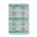 Levofloxacin HCl Tablets (blister of 10 tablets)