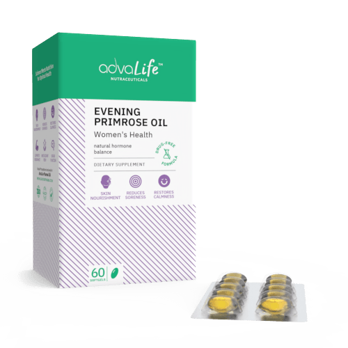 Evening Primrose Oil Capsules (1 box and 1 blister)