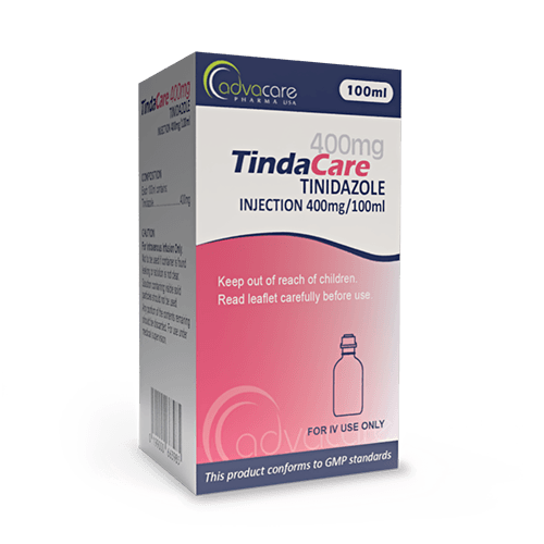 Inyección de Tinidazol (caja de 1 frasco)