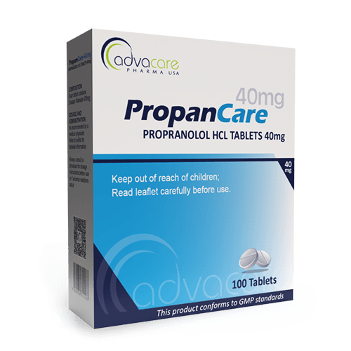 Propranolol HCl Tablets (box of 100 tablets)