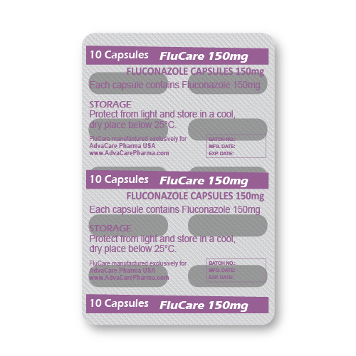 Capsules de Fluconazole (blister de 10 capsules)