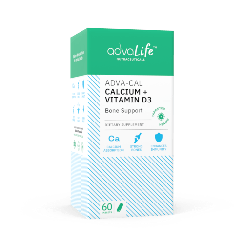 Comprimés de Calcium + Vitamine D3 (boîte de bouteilles)