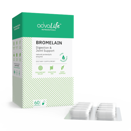 Bromelain Capsules (1 box and 1 blister)