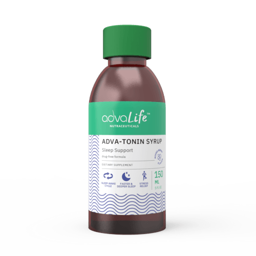 Sirop de mélatonine pour adultes (bouteille de 150ml)