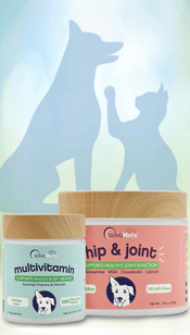 AdvaMate Pet Supplements for dogs and cats.