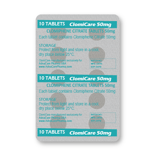 Clomiphene Citrate Tablets (blister of 10 tablets)