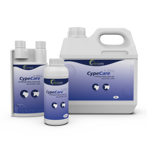 Cypermethrin Pour-On Solution (500ml bottle, 1L bottle and 5L bottle)