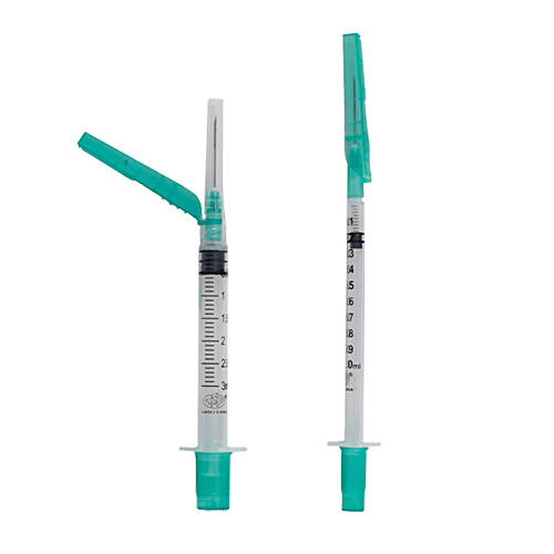 Syringes de Prélèvement Sanguin Artériel (2 morceaux)