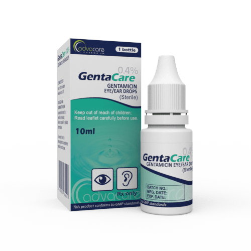 Gentamicin Sulfate Eye Drops (1 box and 1 bottle)