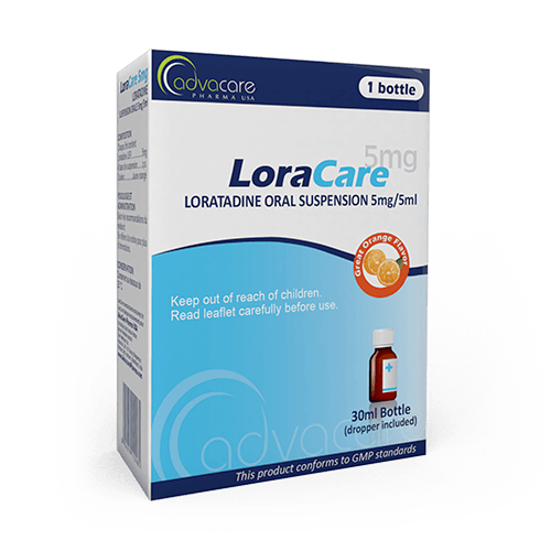 Loratadine Oral Suspension (box of 1 bottle)