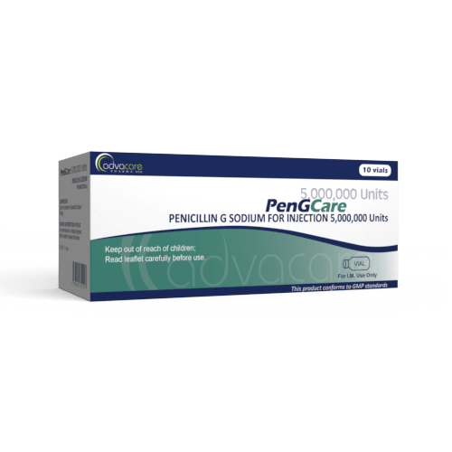 Pénicillin G Sodique pour Injection (boîte de 10 flacons)