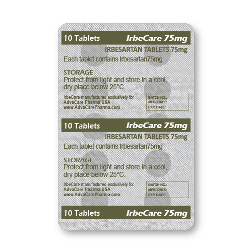 Irbesartan Tablets (blister of 10 tablets)