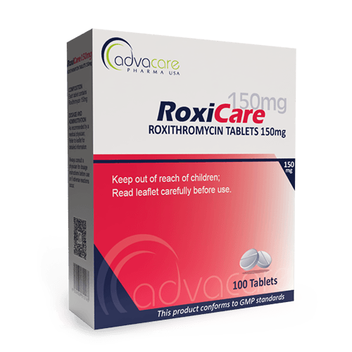 Roxithromycin Tablets (box of 100 tablets)