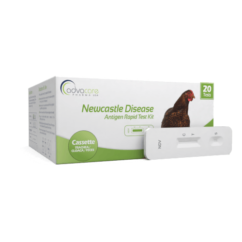 Kit de test de la maladie de Newcastle (à usage animal)