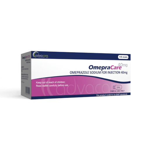 Omeprazol para Inyección (caja de 10 frascos)