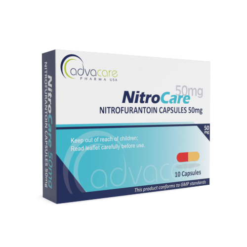 Nitrofurantoin Capsules (box of 10 capsules)