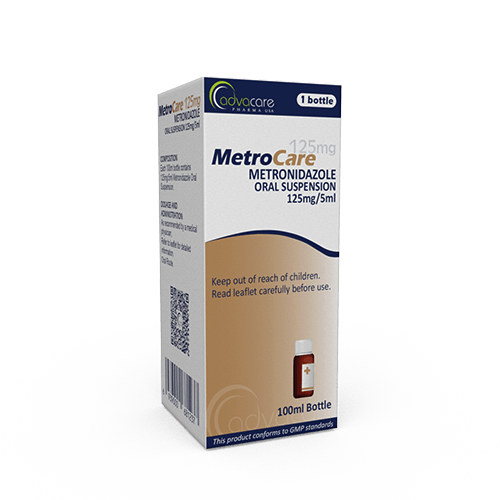 Suspensión de Metronidazol (caja de 1 frasco)