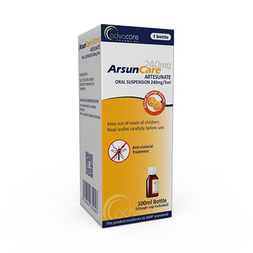 Artesunate Oral Suspension (box of 1 bottle)