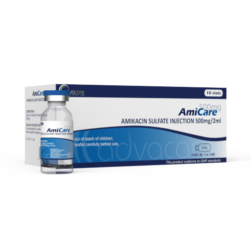 Amikacin Injection (1 box and 1 vial)