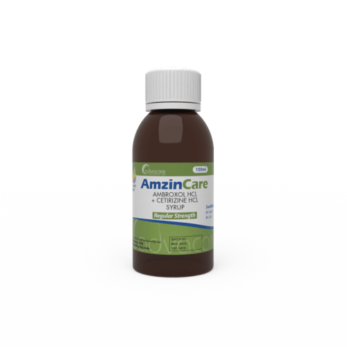 Sirop d'Ambroxol HCl + Cetirizine HCl (1 flacon)