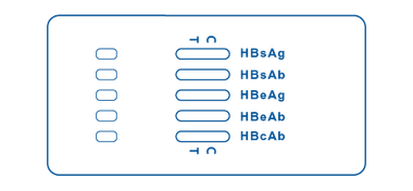 Kits de dépistage de l'hépatite Cassette multi-panneaux