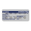 Levocetirizine Tablets (blister of 10 tablets)