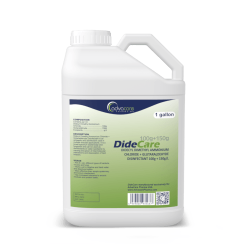 Désinfectant au Didecyl Diméthyl Ammonium Chlorure + Glutaraldéhyde (1 bouteille)