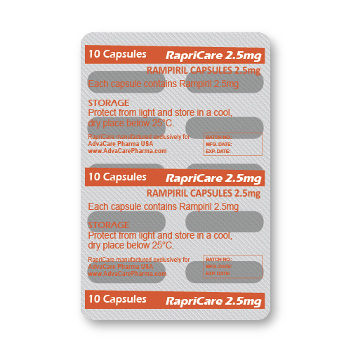 Capsules de Ramipril (blister de 10 capsules)