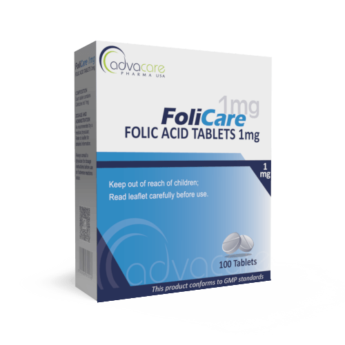 Folic Acid Tablets (box of 100 tablets)