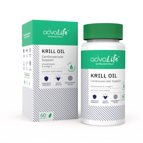 Capsules d'Huile de Krill (1 boîte et 1 bouteille)