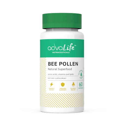 Bee Pollen Capsules (bottle of 60 capsules)