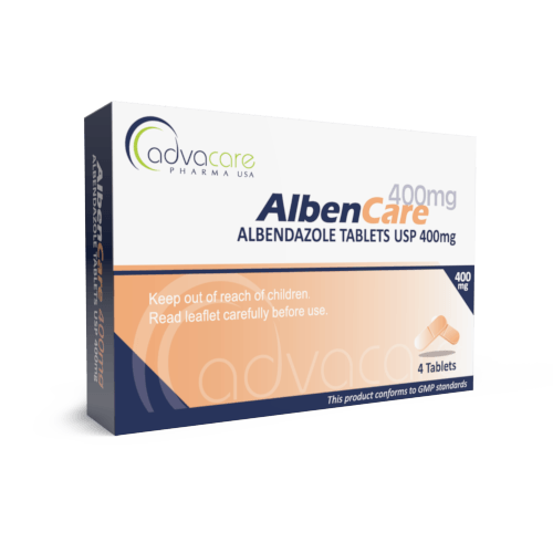 Albendazole Tablets (box of 4 tablets)