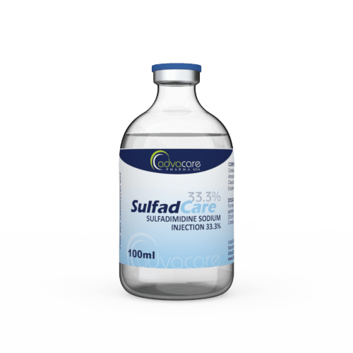 Injection de Sulfadimidine Sodique (1 flacon)